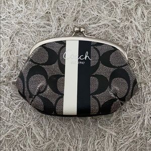 Coach Black Change Purse